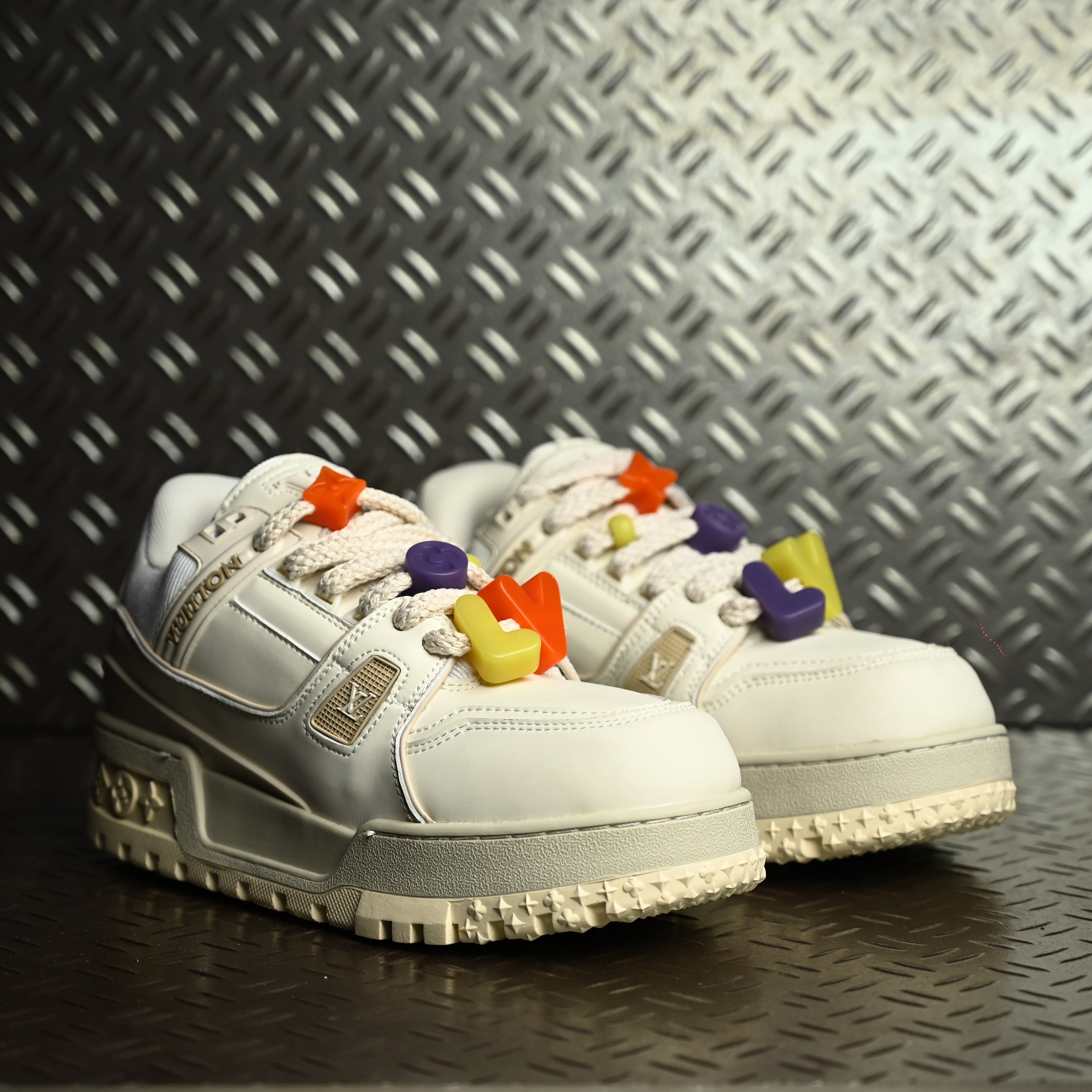 Louis Vuitton LV Trainer Maxi White