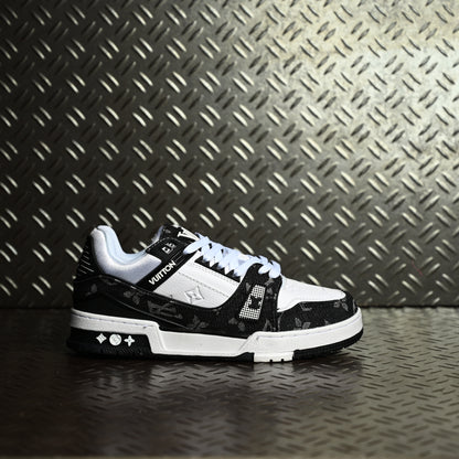 Louis Vuitton LV Trainer White Black