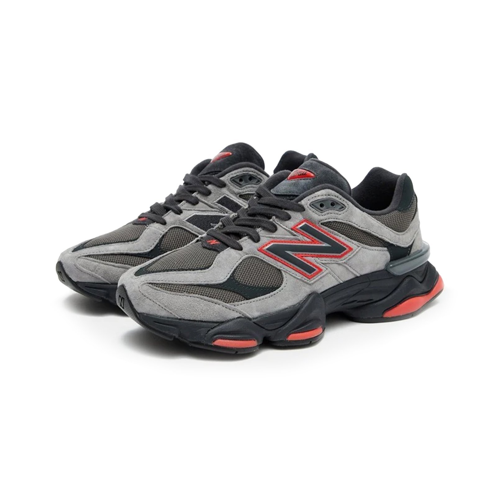 New Balance 9060 Grey Black Red