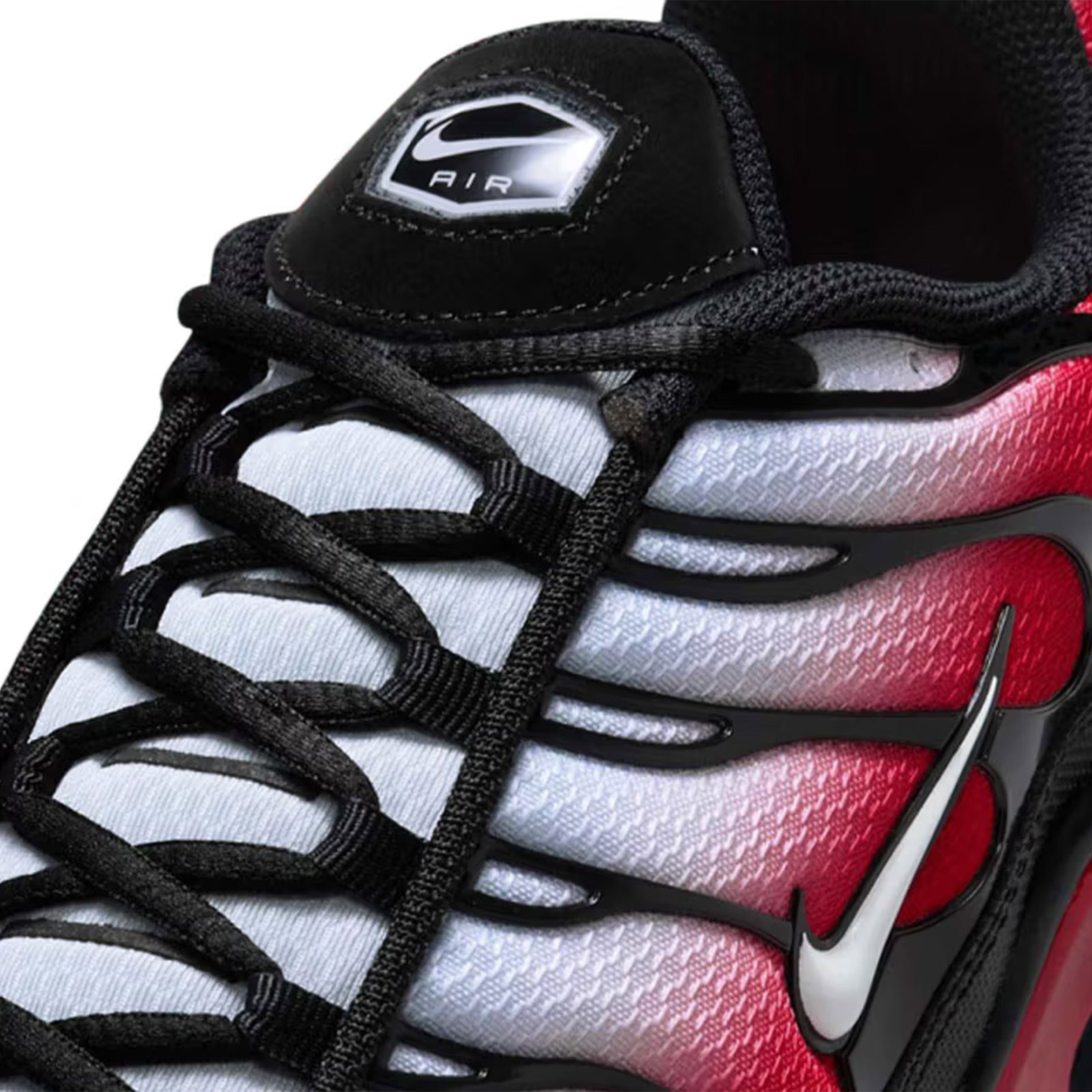 Nike Air Max Plus TN Pure Platinum and University Red