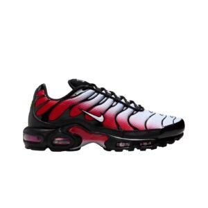 Nike Air Max Plus TN Pure Platinum and University Red