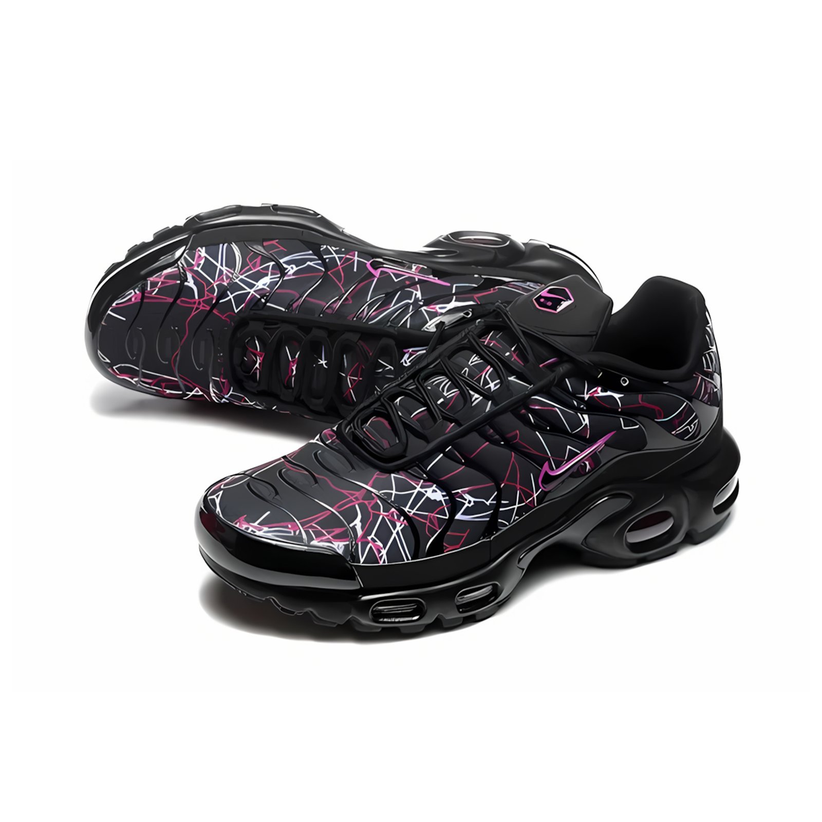 Nike Air Max Plus TN Toggle Reflective Noir Rouge