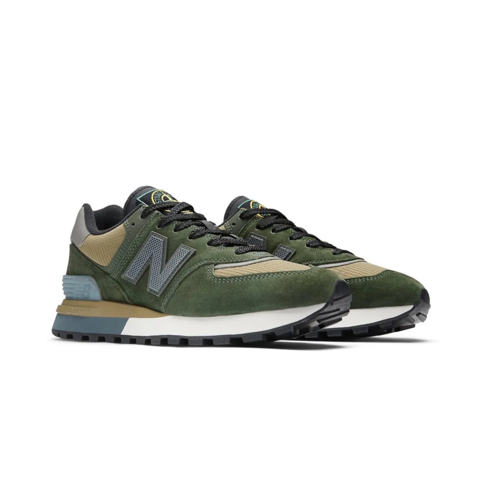New Balance x Stone Island 574 Legacy Dark Green